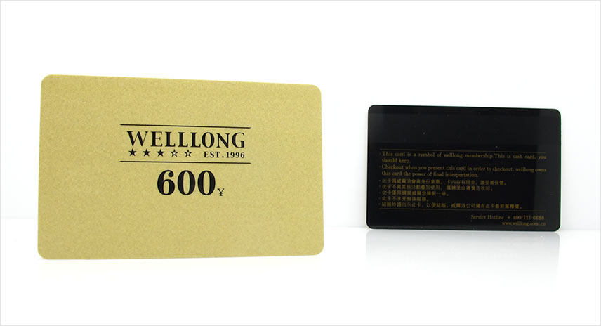 Store value cards manufacturer from Hong Kong
